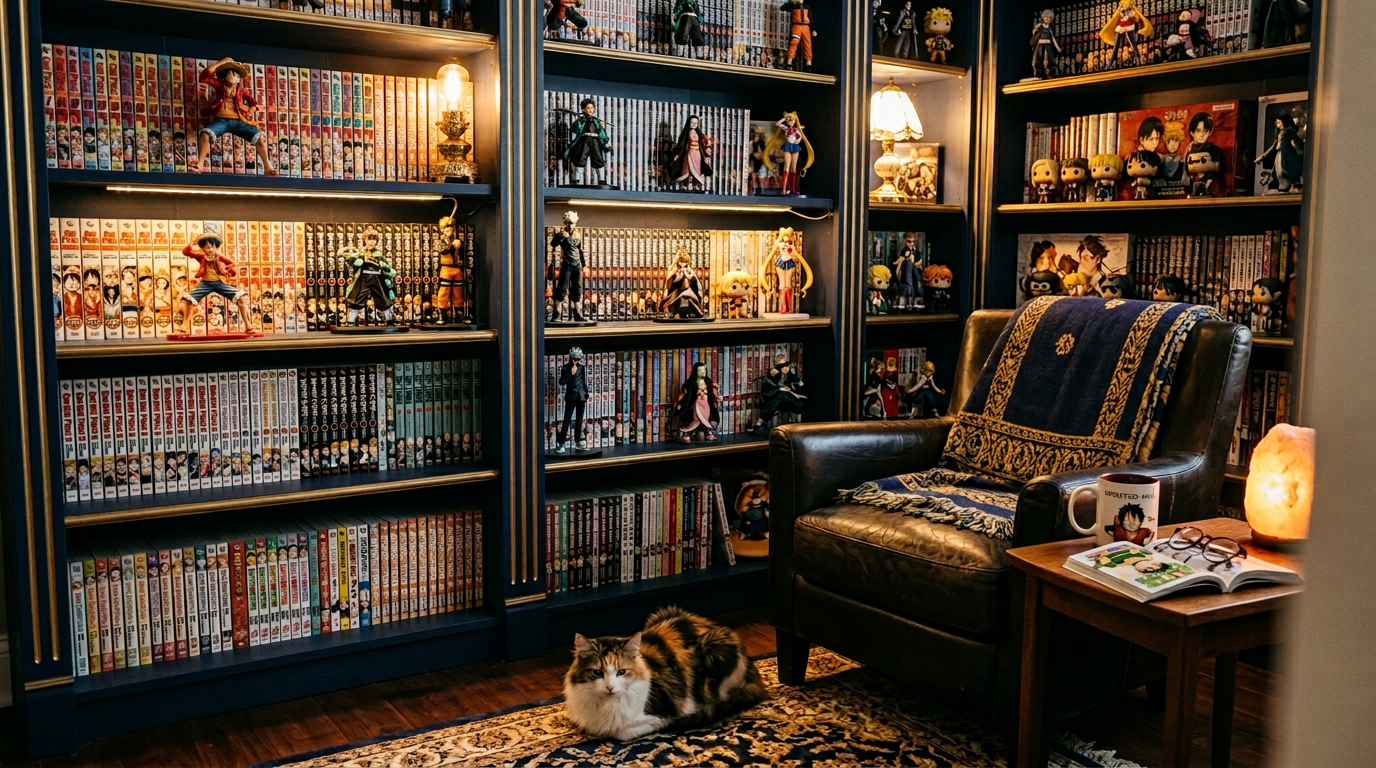 Bibliothèque de figurines anime