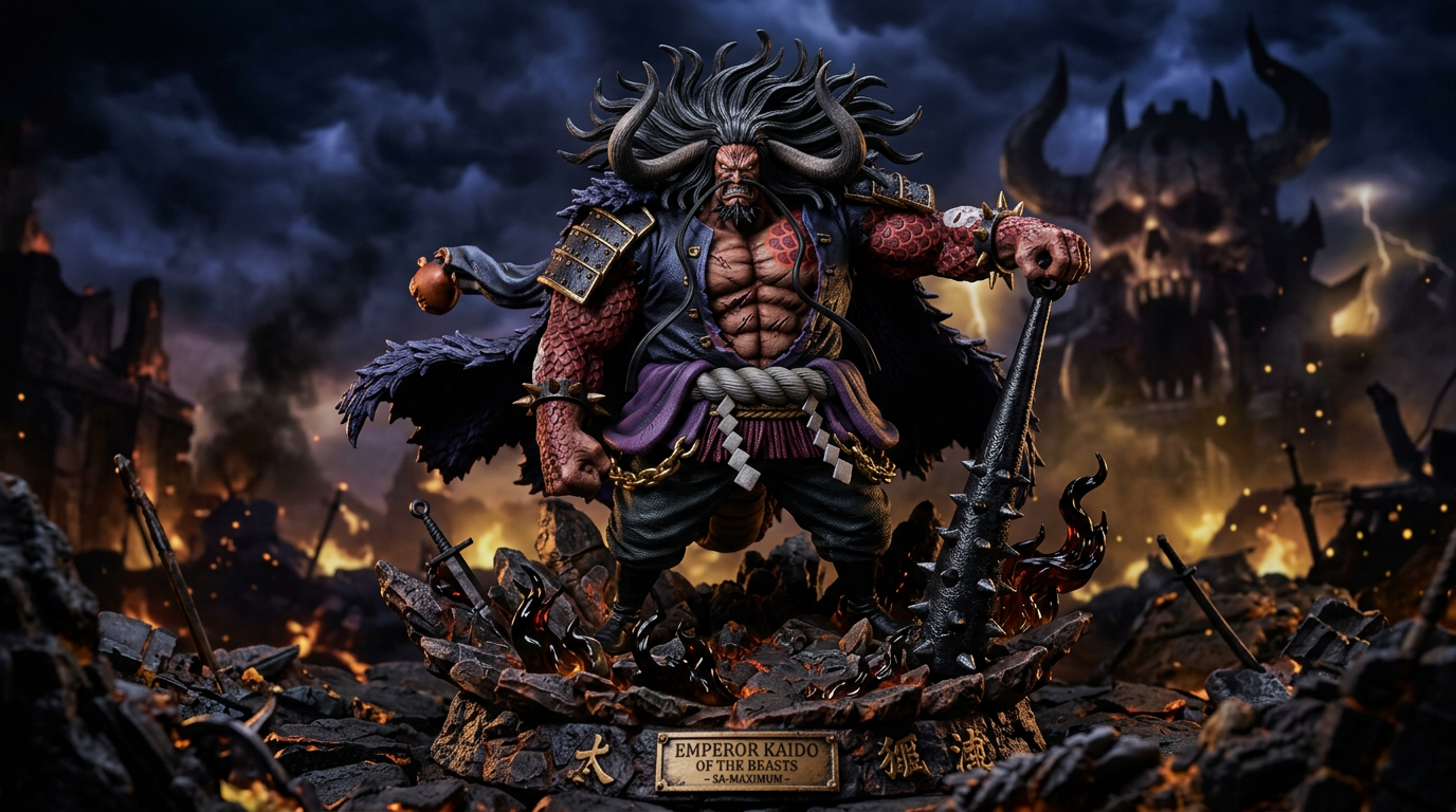 Figurine Megahouse Portrait of Pirates Kaido SA-MAXIMUM